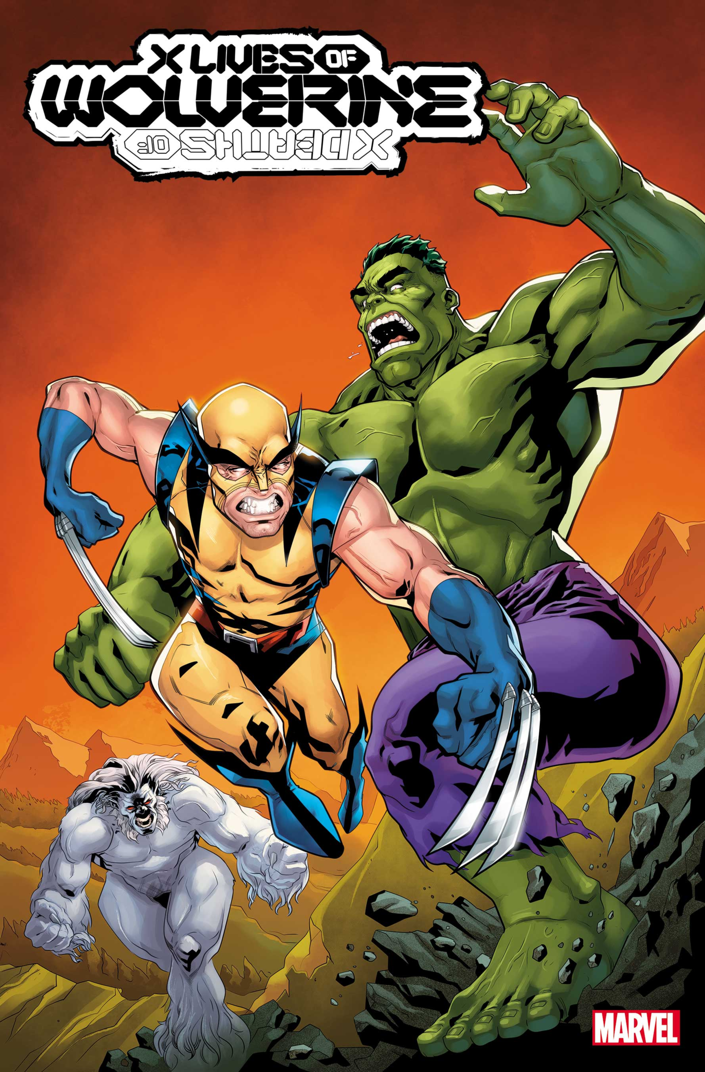 X Lives of Wolverine #1 Will Sliney Incredible Hulk 181 Homage Variant (01/19/2022) Marvel