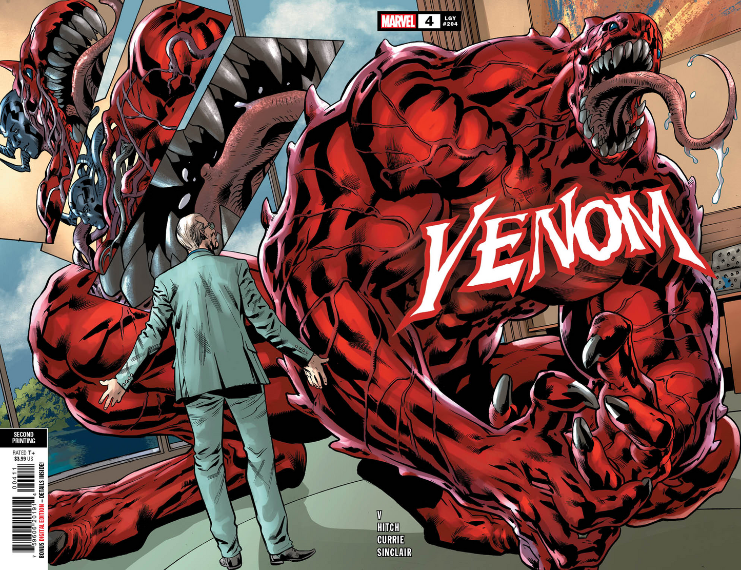 Venom #4 2nd Print Bryan Hitch Variant (03/02/2022) Marvel