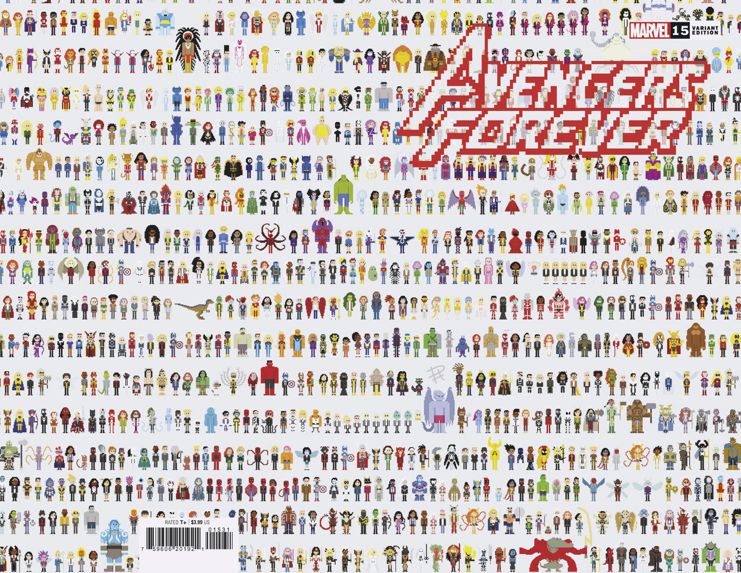 Avengers Forever #15 C Daniel Hainsworth Connecting Wraparound Variant (03/15/2023) Marvel