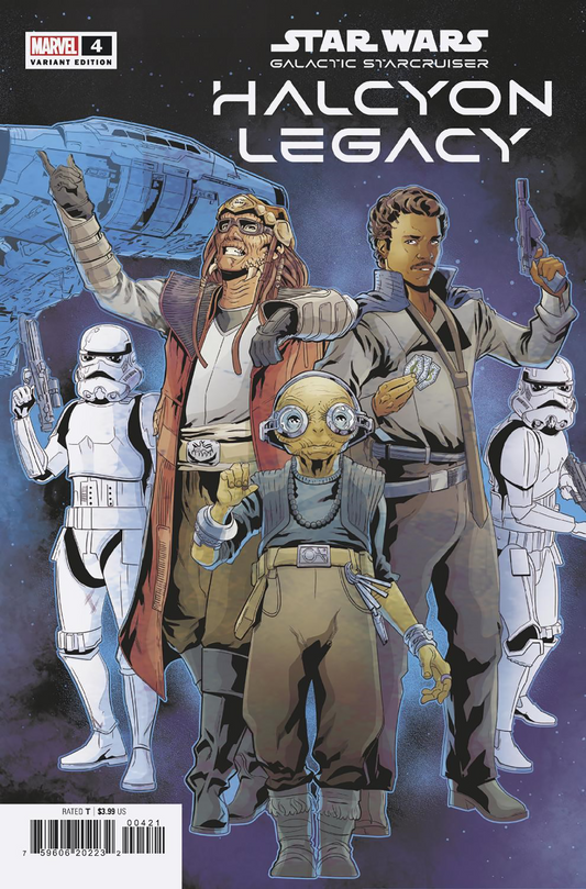 Star Wars Halcyon Legacy #4 C (Of 5) Will Sliney Connecting Variant (07/06/2022) Marvel