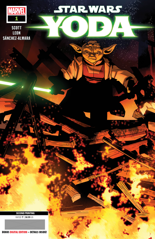 Star Wars Yoda #1 2nd Print Nico Leon Variant (01/18/2023) Marvel