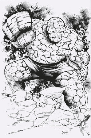 Fantastic Four #7 H 1:50 Greg Land Virgin Bw Variant (05/17/2023) Marvel