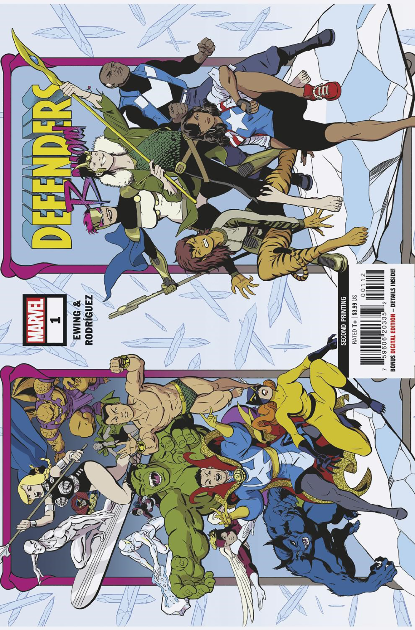 Defenders Beyond #1 (Of 5) 2nd Print Javier Rodriguez Variant (09/07/2022) Marvel
