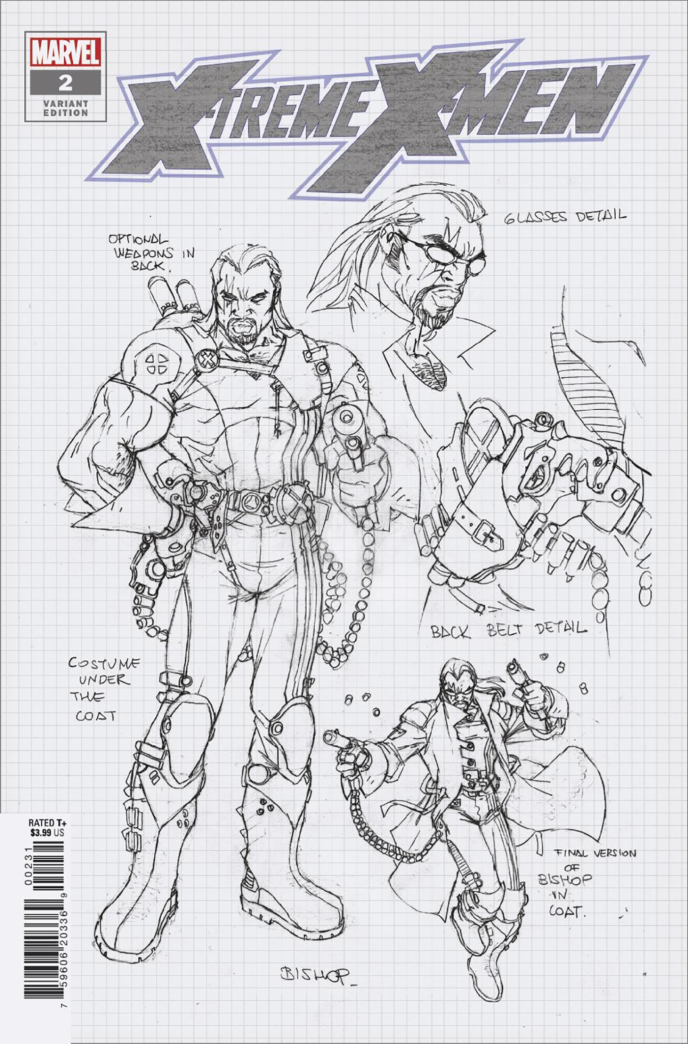 X-Treme X-Men #2 1:10 Salvador Larroca Classic Design Variant (12/28/2022) Marvel