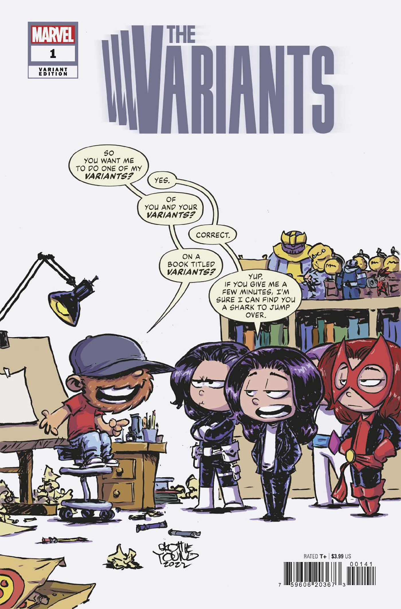 Variants #1 C (Of 5) Skottie Young Variant (06/29/2022) Marvel