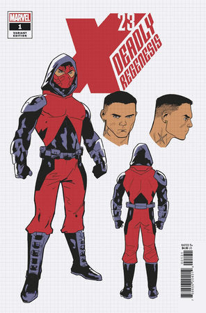 X-23 Deadly Regenesis #1 E (Of 5) 1:10 Jan Bazaldua Design (03/08/2023) Marvel