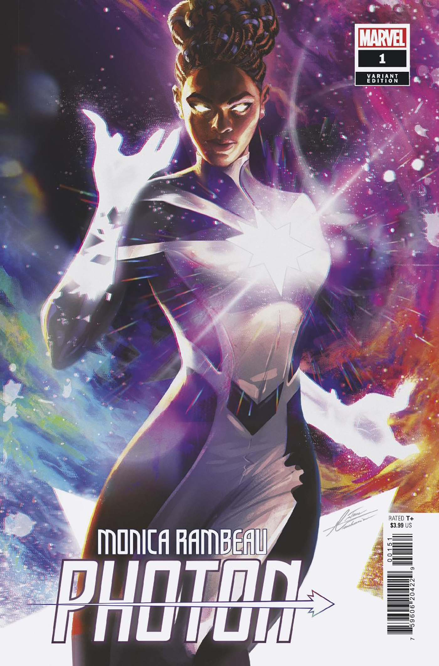 Monica Rambeau Photon #1 E 1:25 Mateus Manhanini Variant (12/14/2022) Marvel