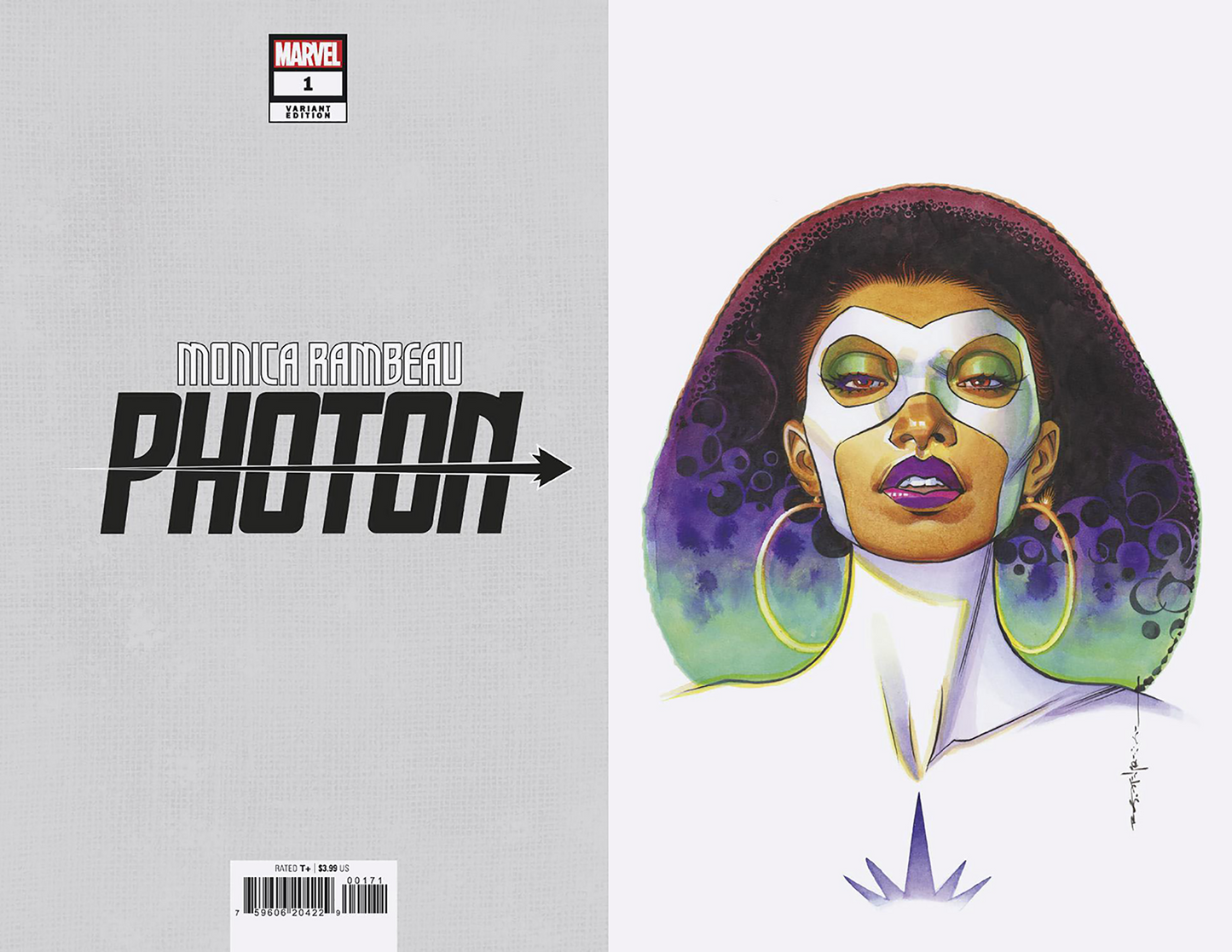 Monica Rambeau Photon #1 G 1:100 Brian Stelfreeze Virgin Variant (12/14/2022) Marvel