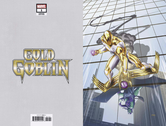 Gold Goblin #1 F 1:100 Taurin Clarke Virgin Variant (11/16/2022) Marvel