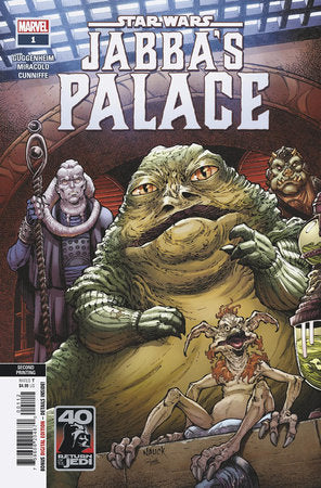 Star Wars Return Of Jedi Jabbas Palace #1 2nd Print Todd Nauck Boba Fett Variant (05/10/2023) Marvel