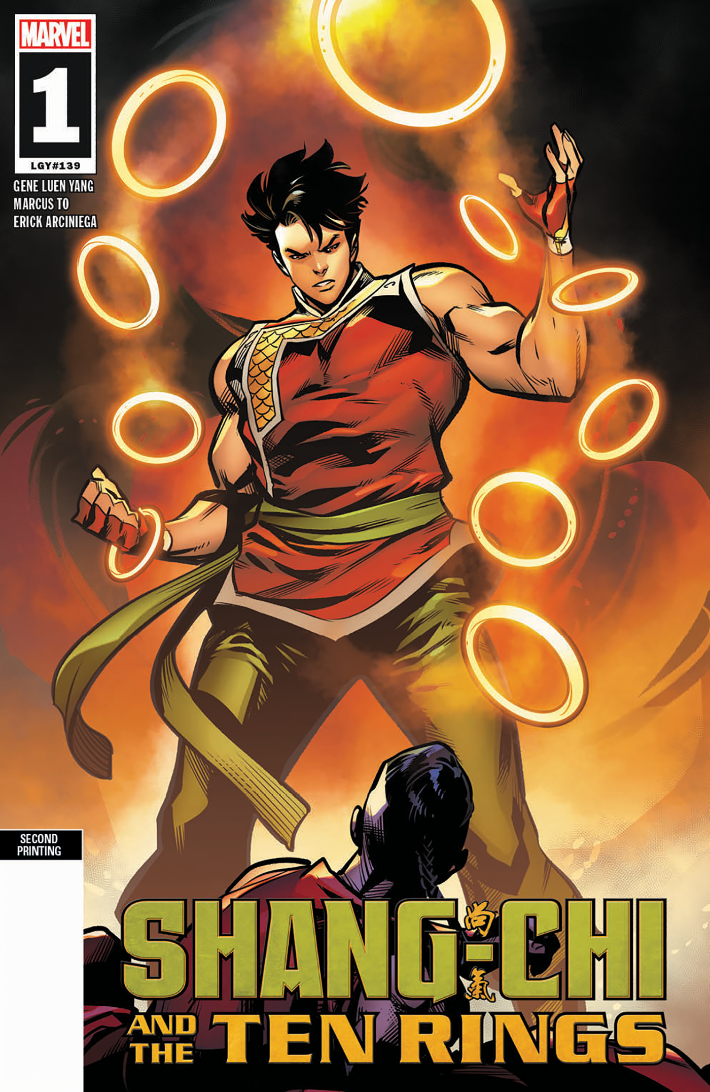 Shang-Chi And The Ten Rings #1 2nd Print Marcus To Variant (09/14/2022) Marvel