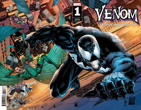 Venom Lethal Protector Ii #1 D (Of 5) 1:25 Paolo Siqueira Wraparound Variant (03/29/2023) Marvel