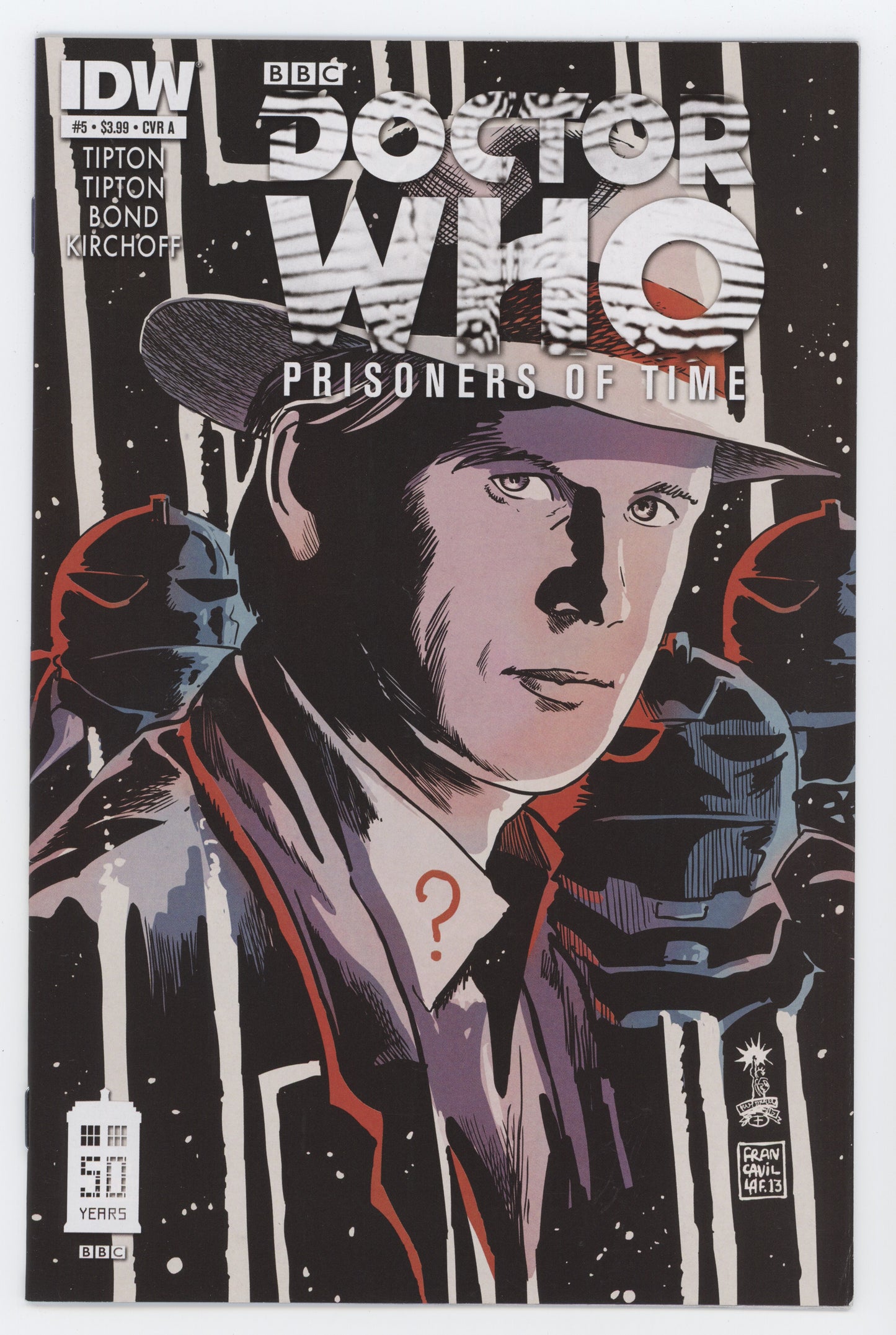 Doctor Who Prisoners Of Time #5 A (Of 12) IDW 2013 Francesco Francavilla