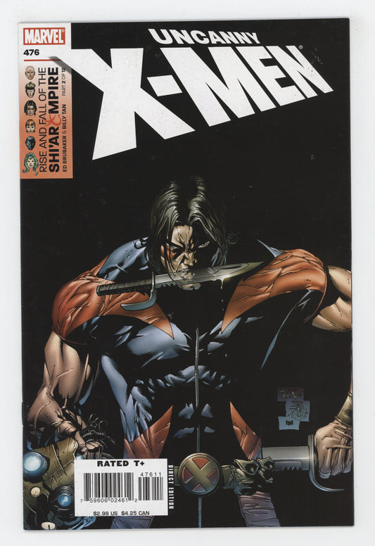 Uncanny X-Men 476 Marvel 2006 NM Billy Tan Warpath - Golden Apple Comics