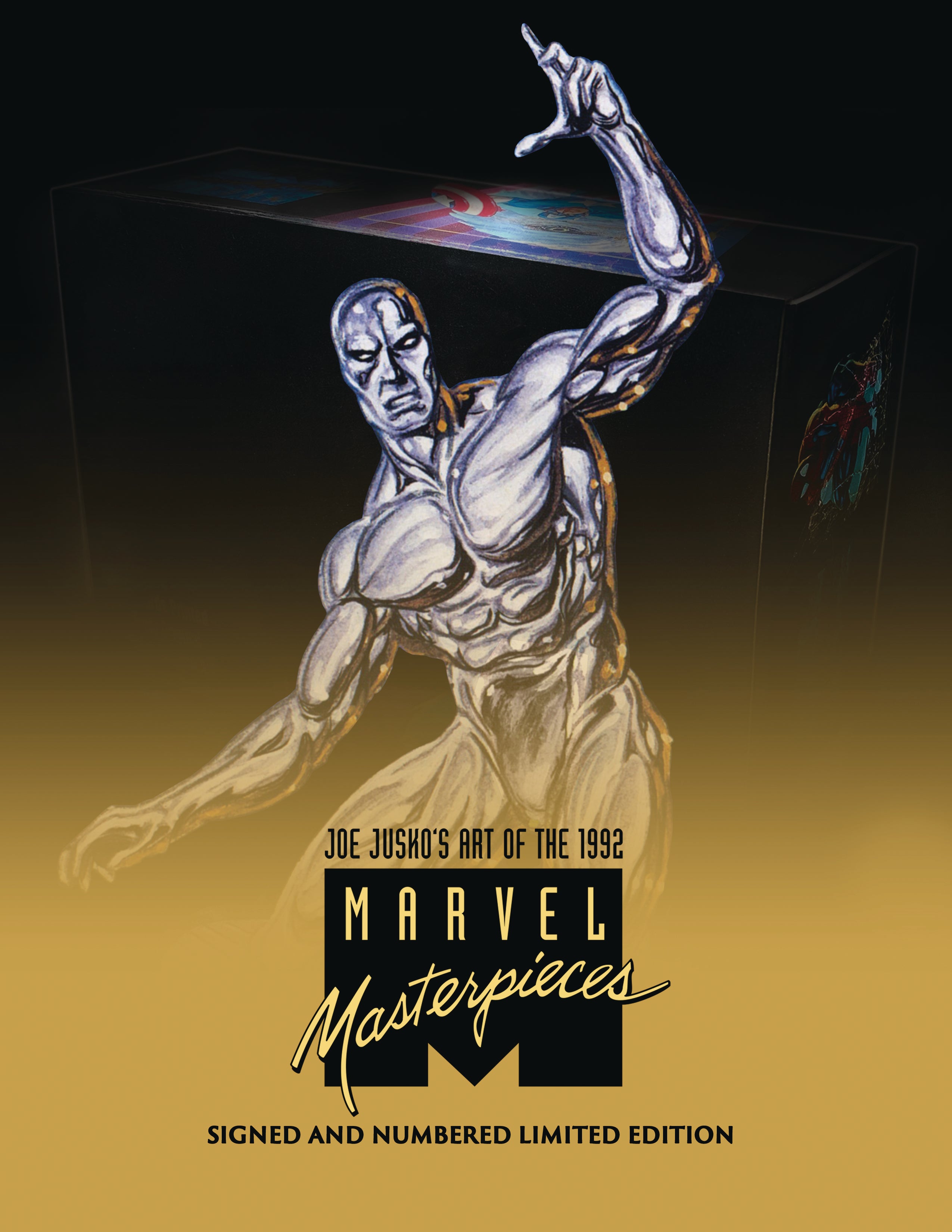 JOE JUSKO'S ART OF THE 1992 MARVEL MASTERPIECES FPG 2024 NM Signed ...