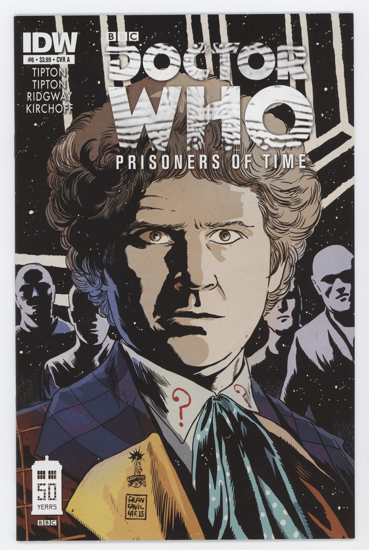 Doctor Who Prisoners Of Time #6 A (Of 12) IDW 2013 Francesco Francavilla