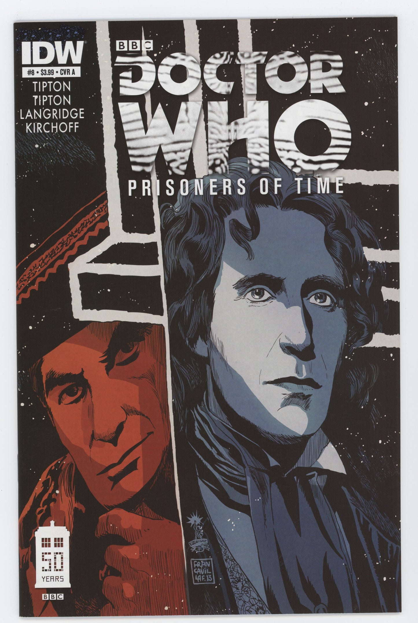 Doctor Who Prisoners Of Time #8 A (Of 12) IDW 2013 Francesco Francavilla