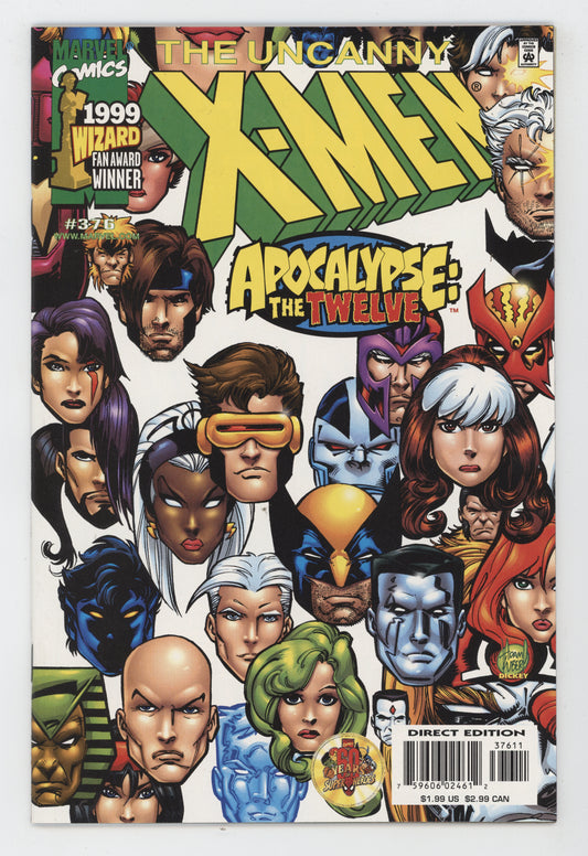 Uncanny X-Men 376 Marvel 2000 Adam Kubert