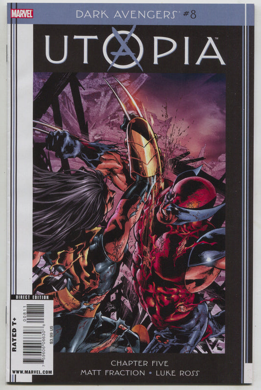 Dark Avengers 8 A Marvel 2009 NM Mike Deodato X-Men Utopia