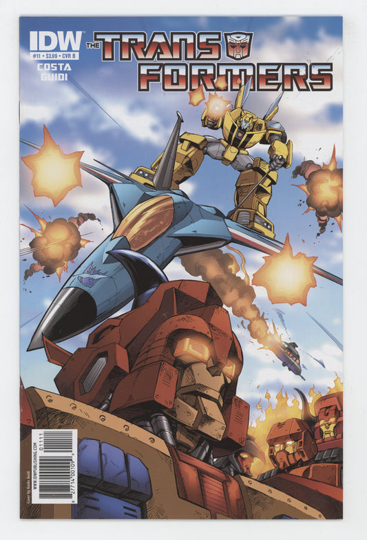 Transformers 11 B IDW 2010 Guido Guidi Variant Skywatch