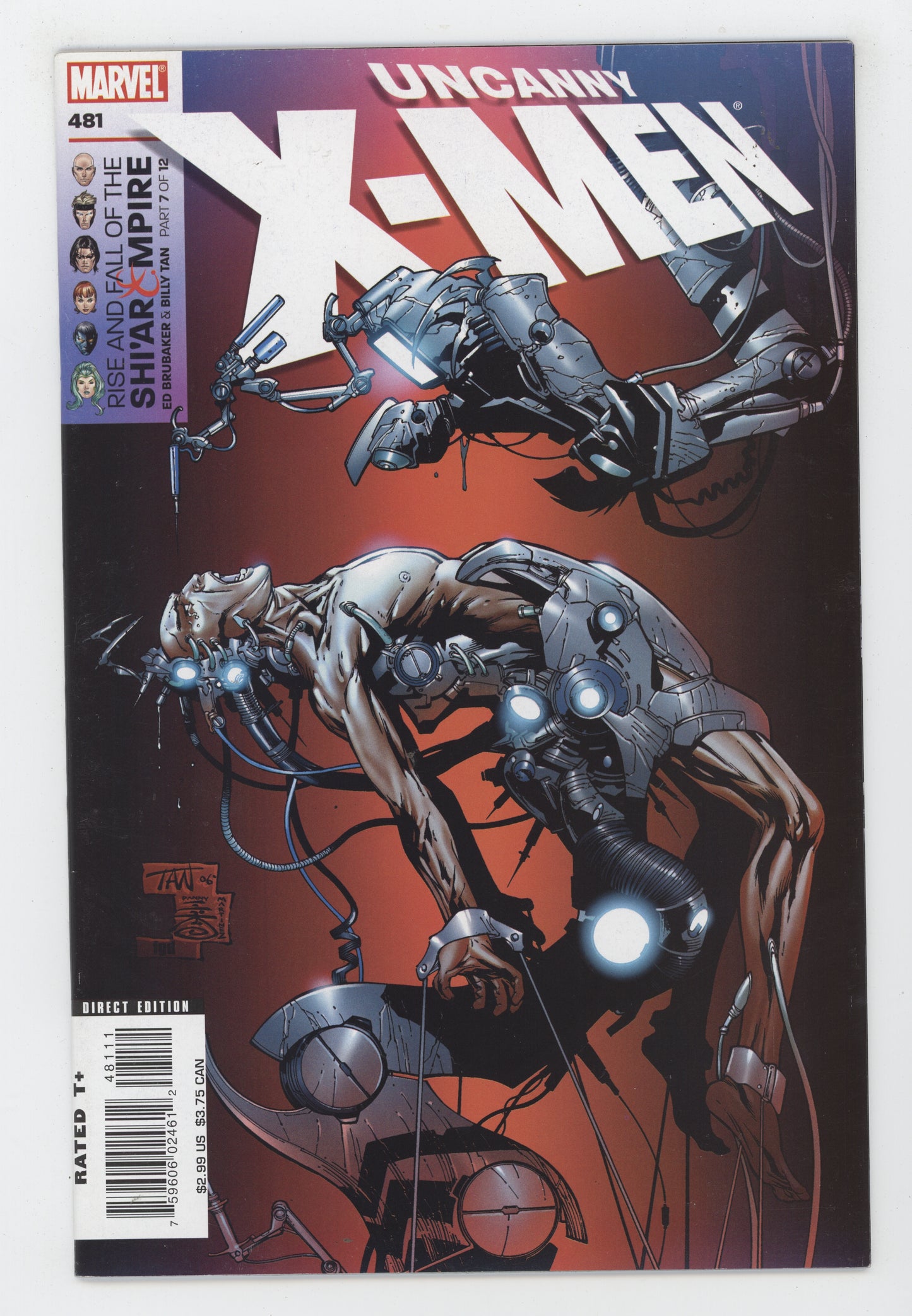 Uncanny X-Men 481 Marvel 2007 NM Billy Tan - Golden Apple Comics