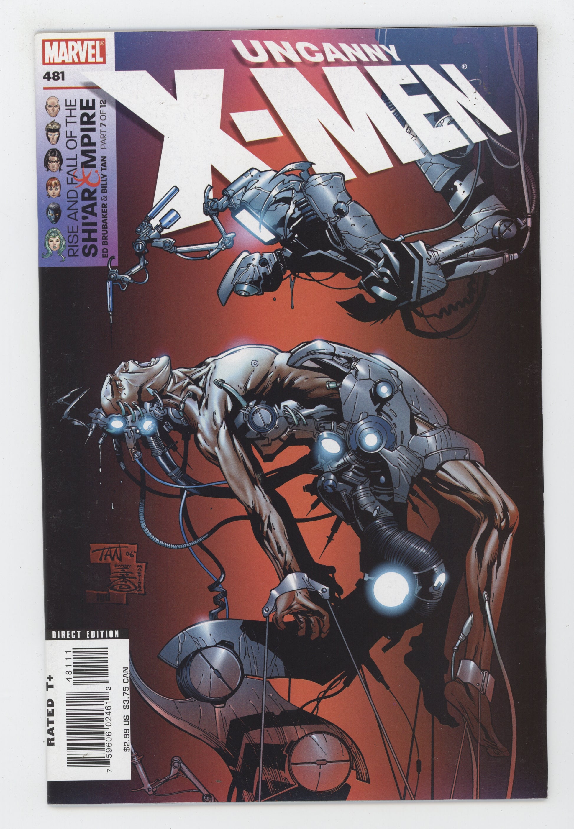 Uncanny X-Men 481 Marvel 2007 NM Billy Tan - Golden Apple Comics