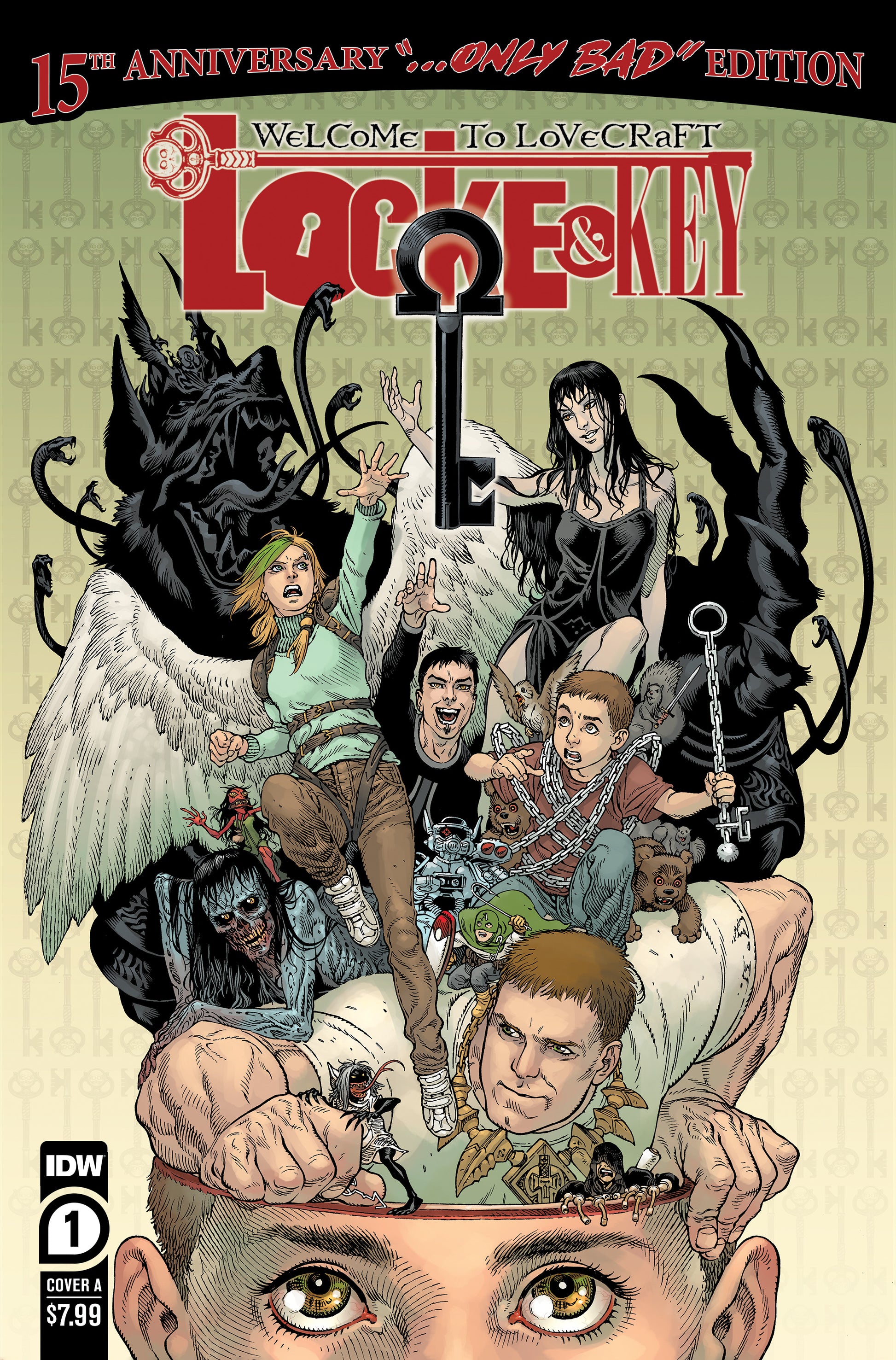 Locke & Key: Welcome To Lovecraft #1 15Th Anniversary Edition A Rodriguez  (07/19/2023) Idw