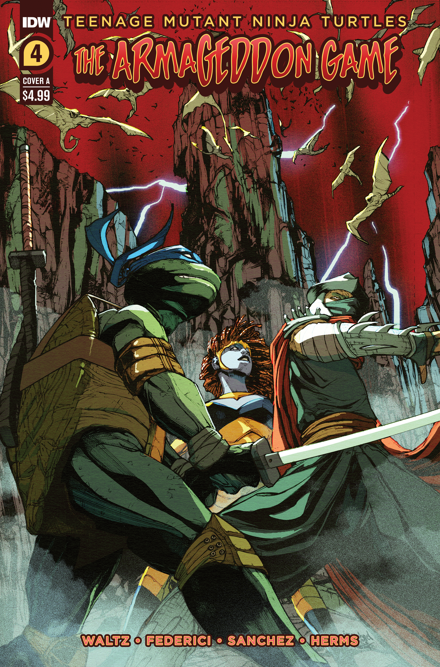 Teenage Mutant Ninja Turtles The Armageddon Game #4 A Federici (01/04/2023) Idw