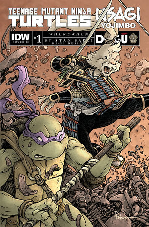 Teenage Mutant Ninja Turtles TMNT Usagi Yojimbo Wherewhen #1 F 1:50 David Petersen (04/12/2023) IDW