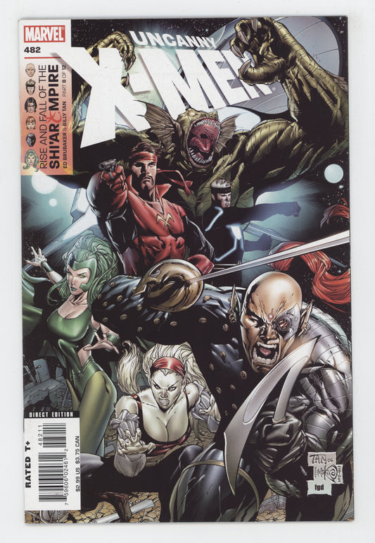 Uncanny X-Men 482 Marvel 2007 NM Billy Tan - Golden Apple Comics