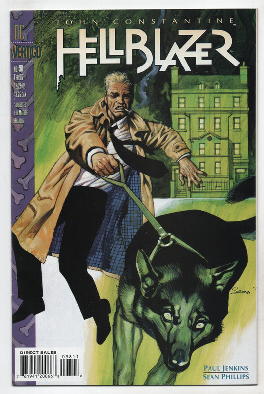 Hellblazer 98 DC Vertigo 1996 NM John Constantine Sean Phillips