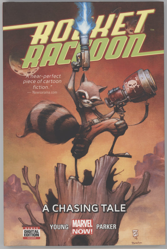 Rocket Raccoon A Chasing Tail 1 HC Marvel 2015 NM 1 2 3 4 5 6 Skottie Young