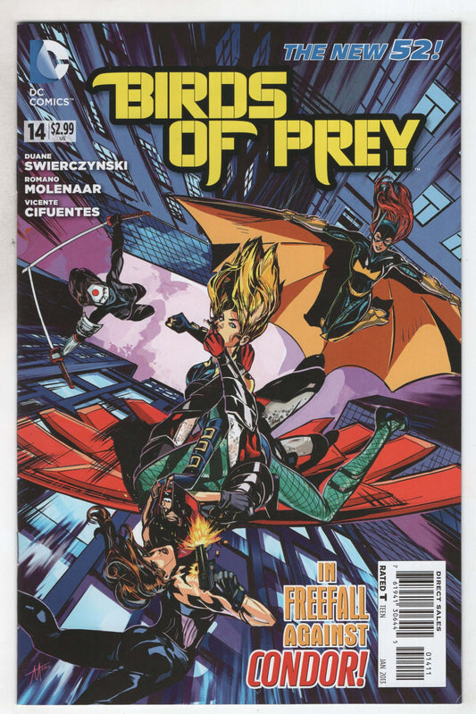 Birds of Prey #14 DC 2012 Condor New 52