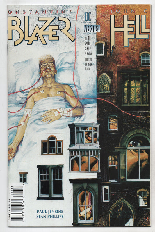 Hellblazer 100 DC Vertigo 1996 NM John Constantine Sean Phillips