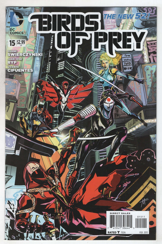 Birds of Prey #15 DC 2012 Condor New 52