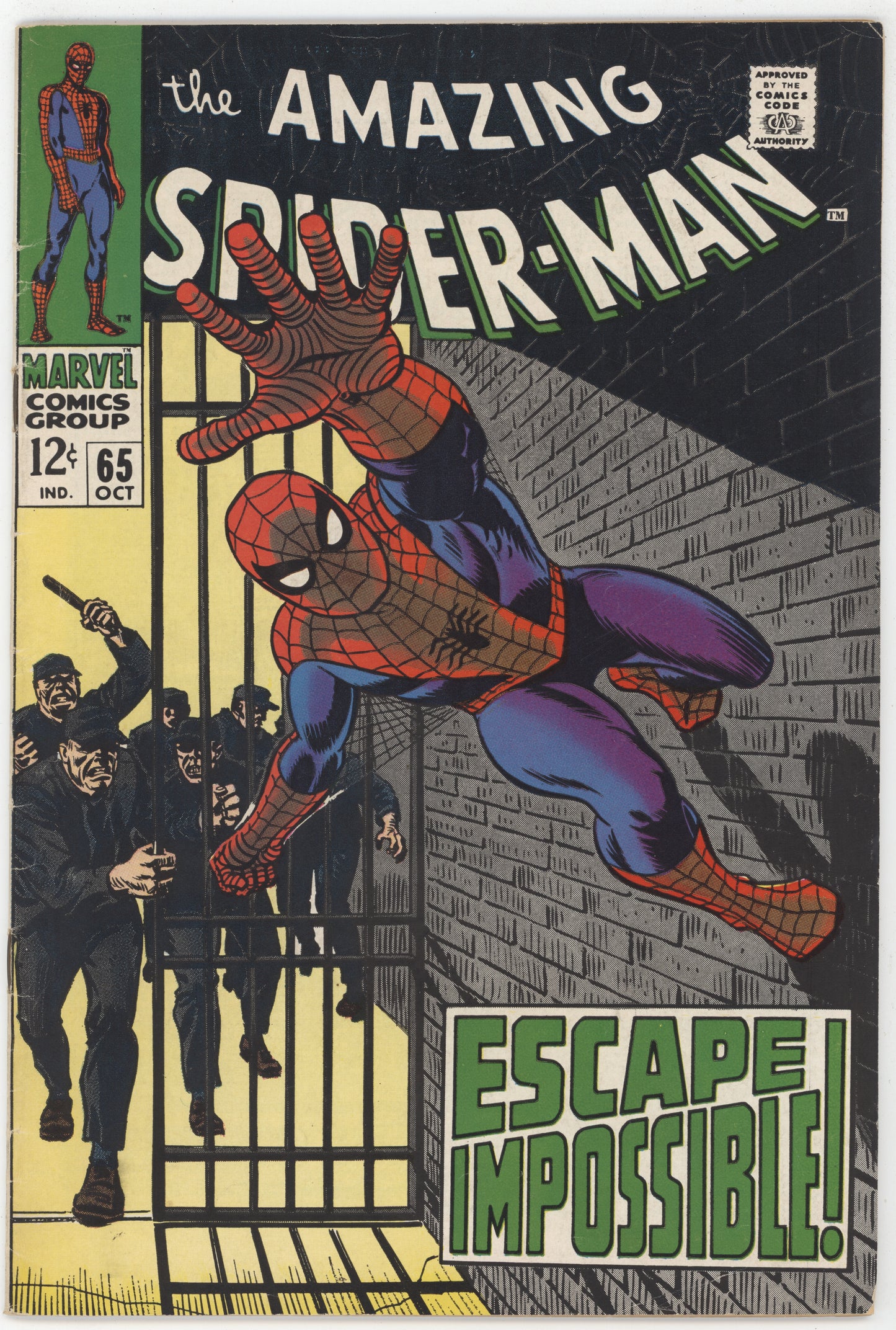 Amazing Spider-Man 65 Marvel 1968 FN Green Goblin Stan Lee John Romita