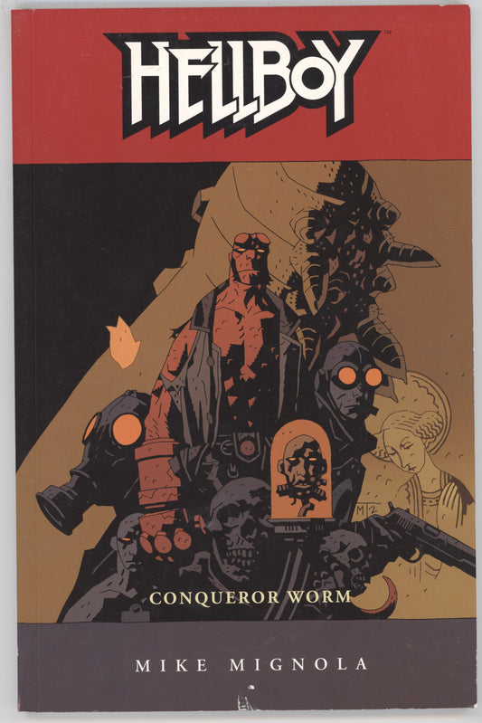 Hellboy Conqueror Worm 5 TPB Dark Horse 2003 FN 1 2 3 4 Mike Mignola