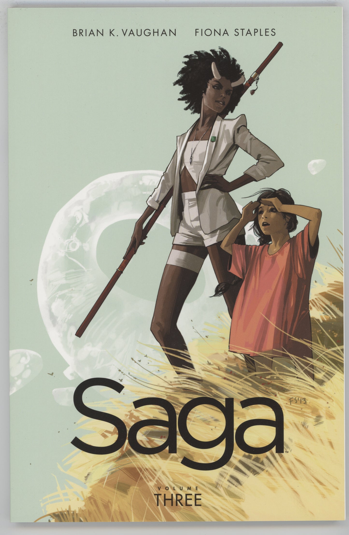 Saga 3 TPB Image 2013 NM 13 14 15 16 17 18 Brian K Vaughan Fiona Staples