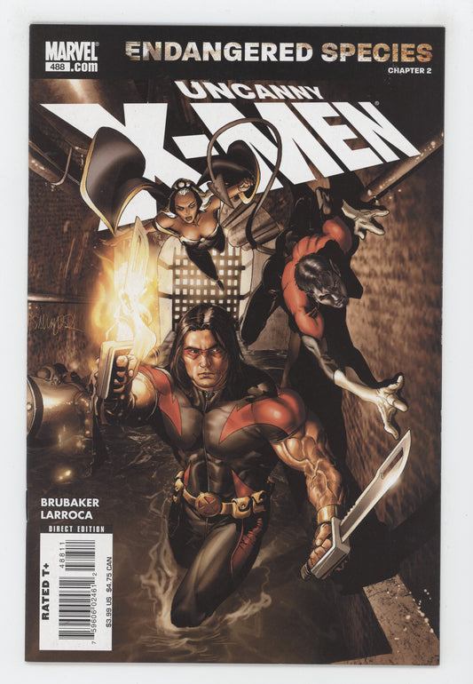 Uncanny X-Men 488 Marvel 2007 NM Salvador Larroca - Golden Apple Comics