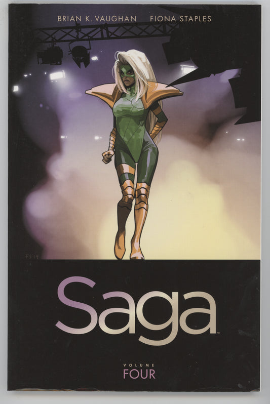 Saga 4 TPB Image 2014 NM- 19 20 21 22 23 24 Brian K Vaughan Fiona Staples