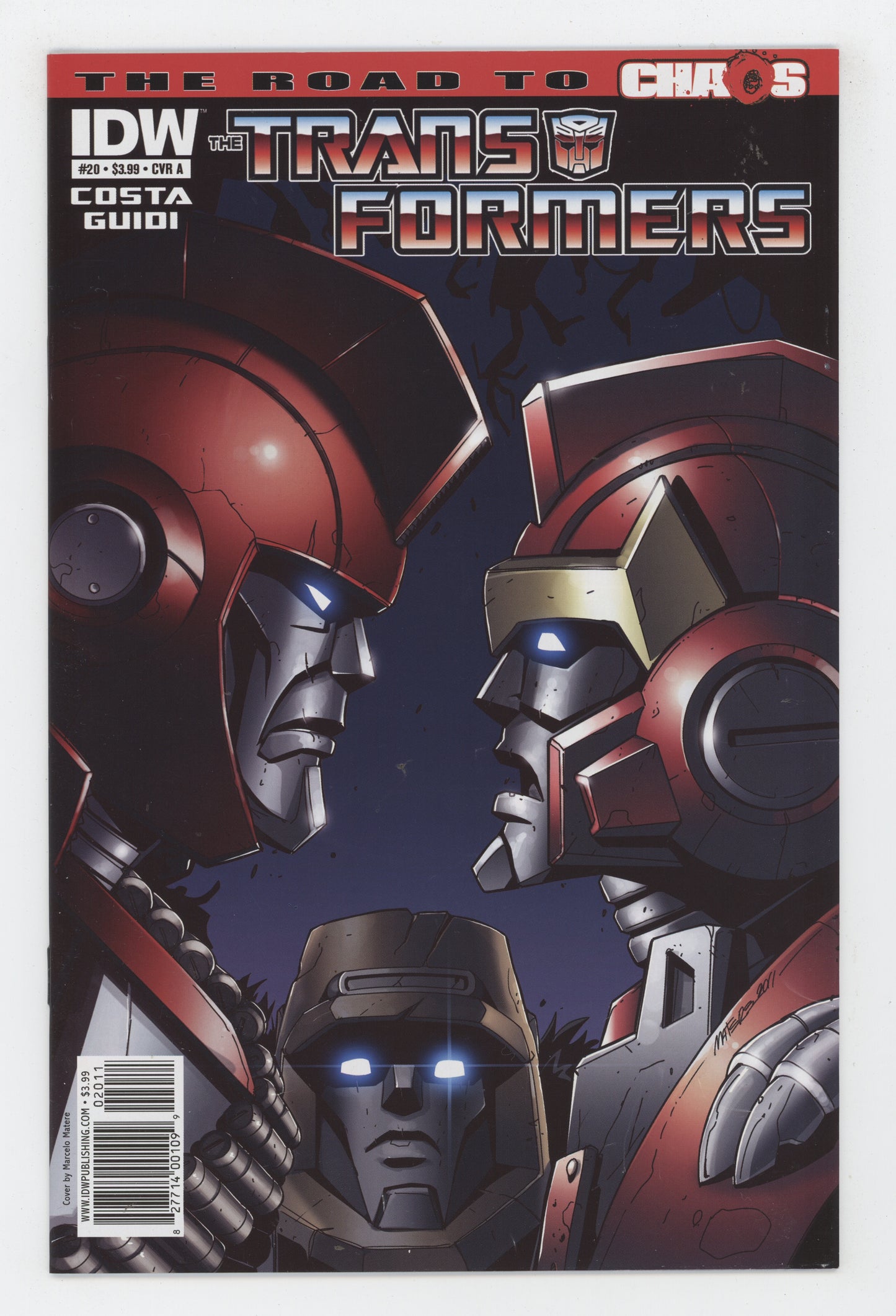 Transformers 20 A IDW 2011 Marcelo Matere Mike Costa Rodimus