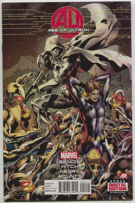 Age of Ultron #2 A Marvel 2013 Bryan Hitch Brian Michael Bendis Avengers