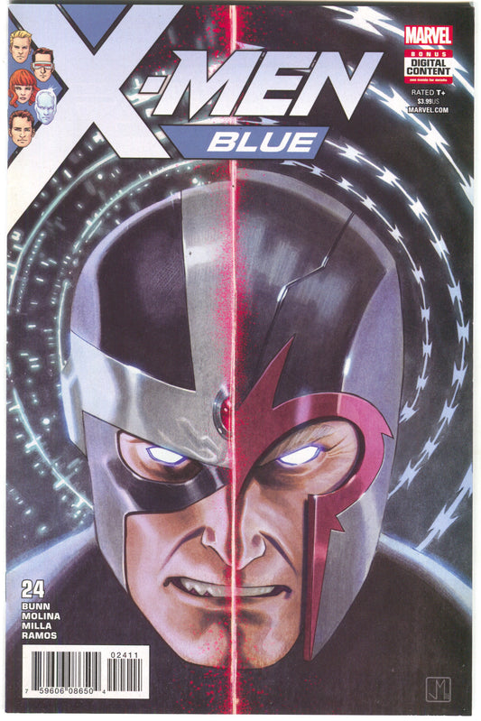 X-MEN BLUE #24 Marvel Legacy Jorge Molina (03/28/2018)