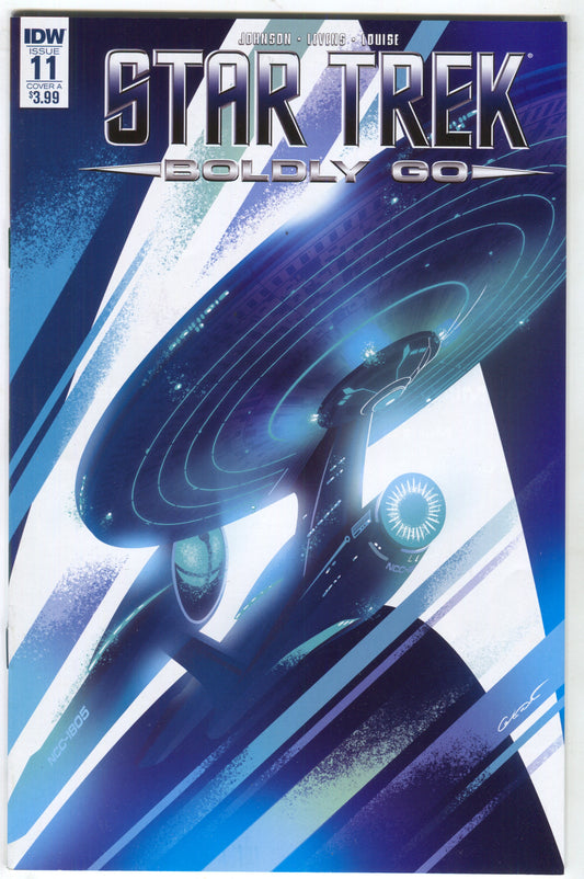 Star Trek Boldly Go 11 A IDW 2017 NM- George Caltsoudas