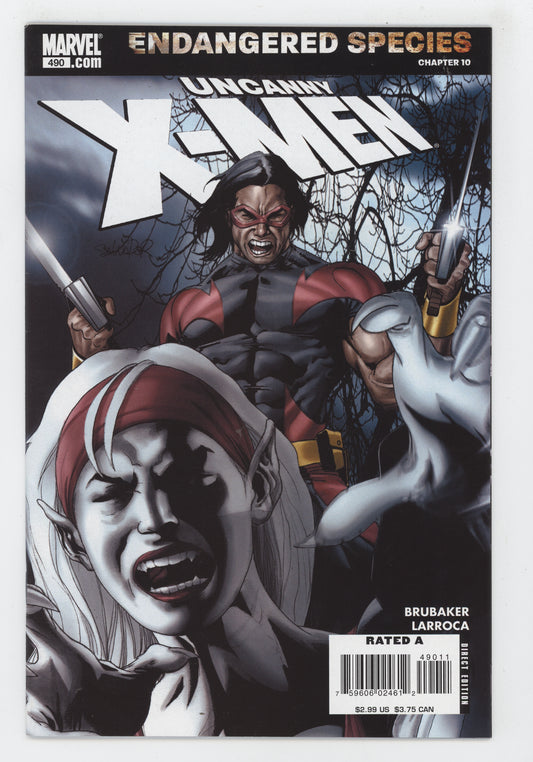 Uncanny X-Men 490 Marvel 2007 NM Salvador Larroca - Golden Apple Comics