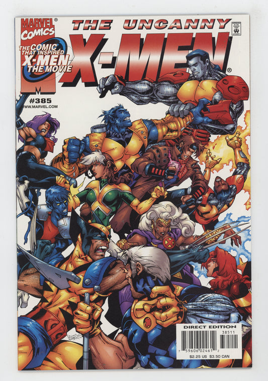 Uncanny X-Men 385 Marvel 2000 Tom Raney