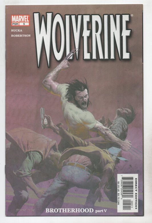 Wolverine 5 2nd Series Marvel 2003 NM- Esad Ribic Darick Robertson