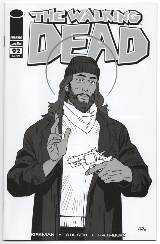 Walking Dead 92 Image 2018 15th Anniversary Corey Walker B&W Variant Blind Bag