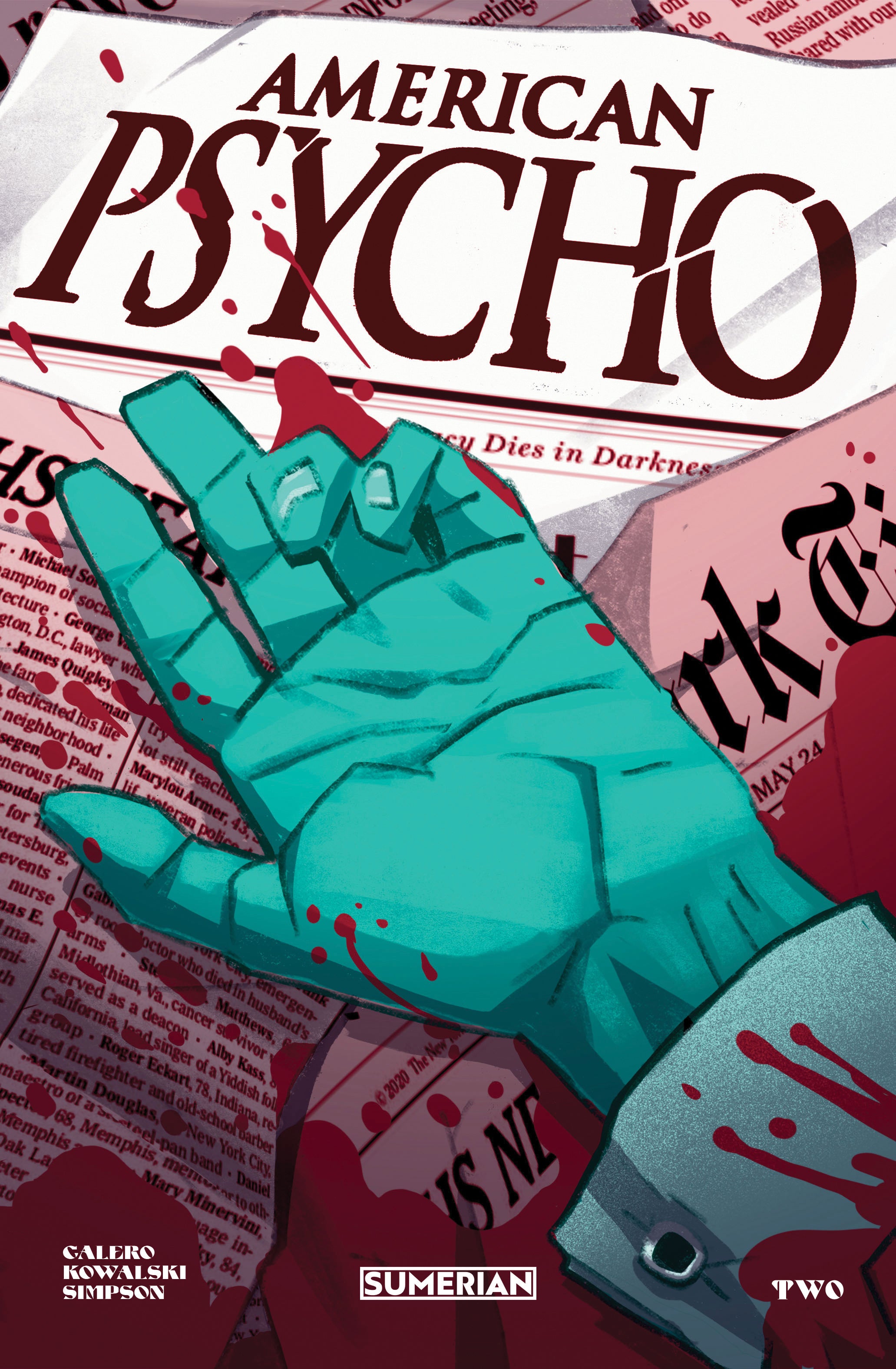 American Psycho #2 (Of 4) A Vecchio (11/15/2023) Massive