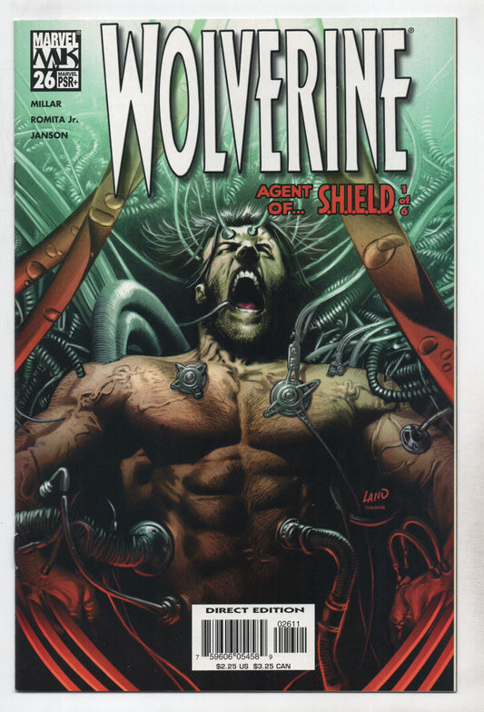 Wolverine 26 2nd Series Marvel 2005 NM Enemy Of The State Mark Millar